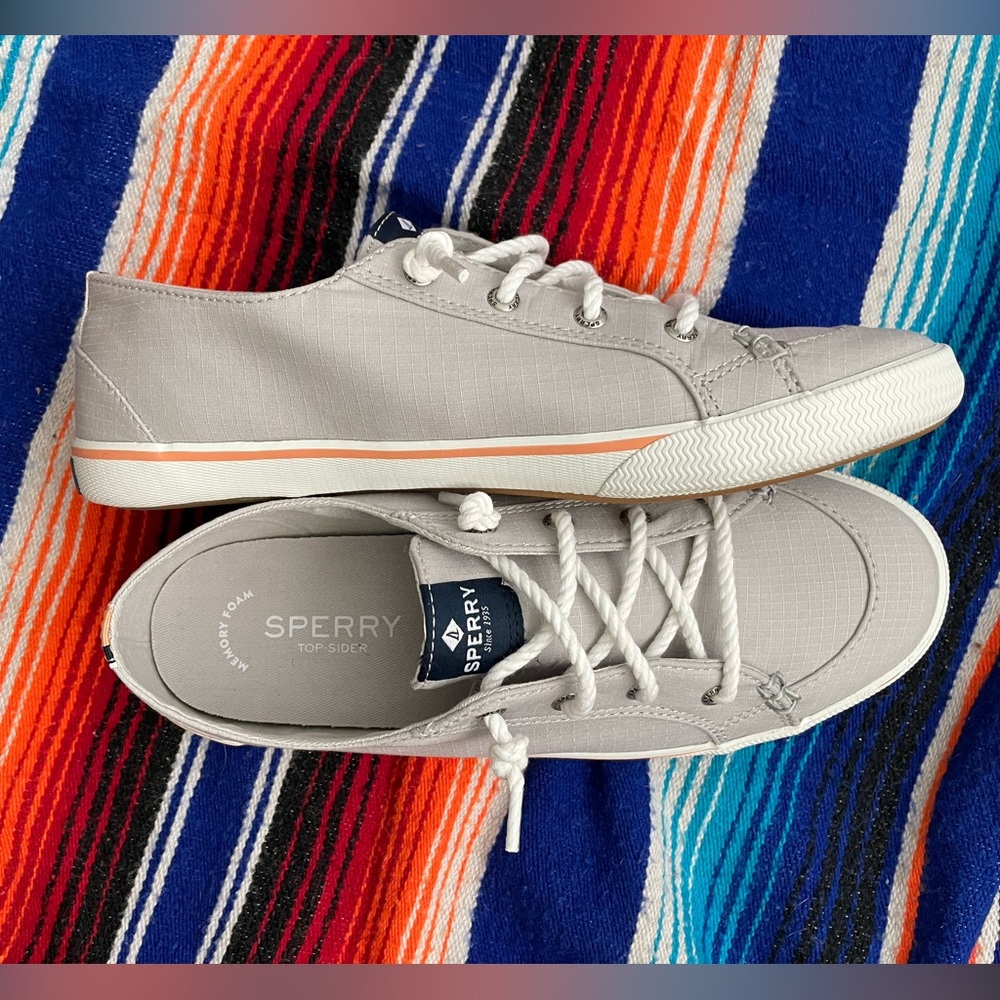Sperry Lounge Grey Memory Foam Slip-on Shoes